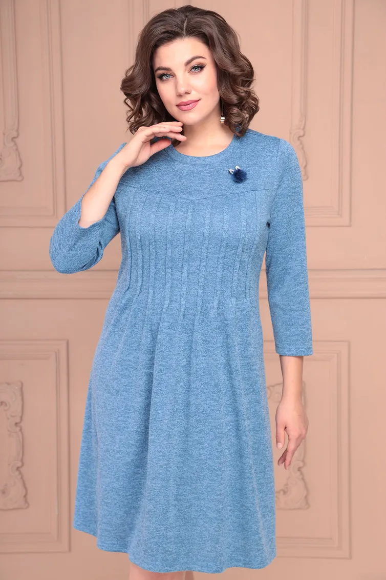Платье Alta Moda арт. 1000-1 голубой