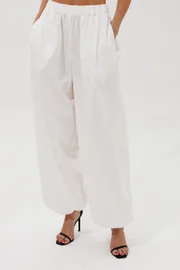 Spodnie V&N fashion #1161_belyj