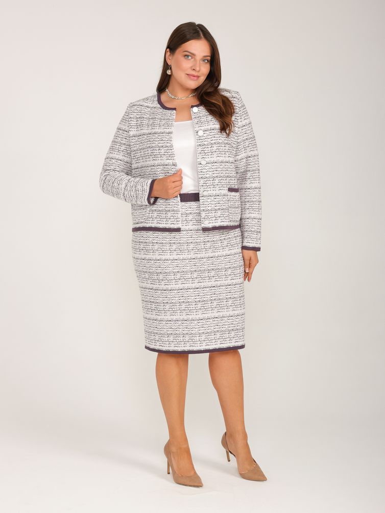 Костюм BONADI арт. 2160 баклажан