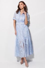 Платье Люше арт. 4364 голубой