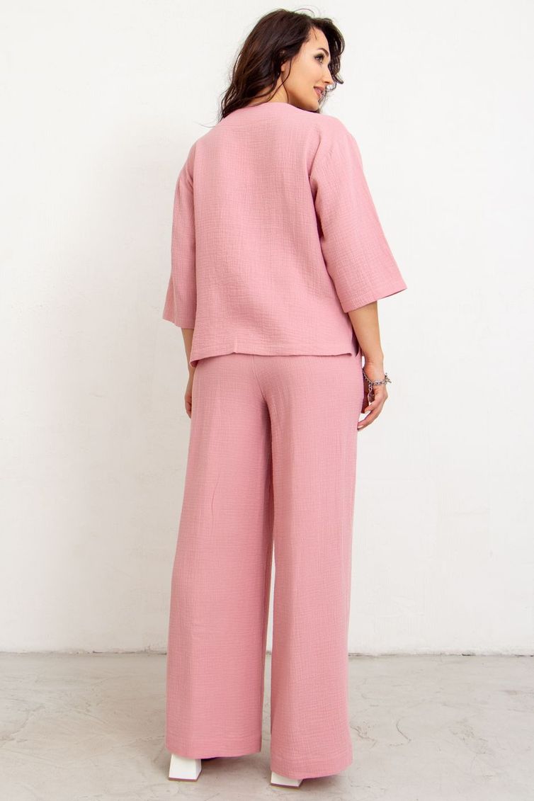 Blouse TOOK A LOOK & Angelika #TB-43m rozovoe oblako