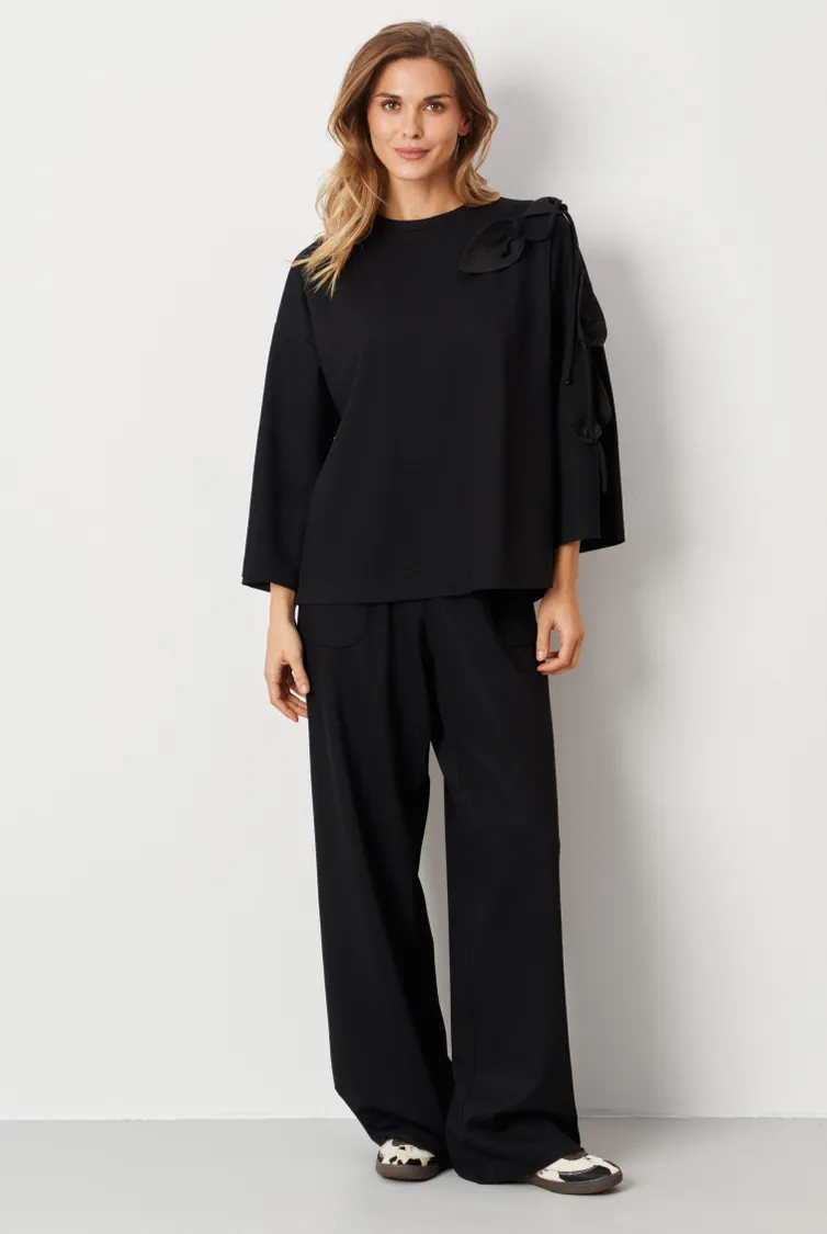 Trousers Panda #123360 chernyj