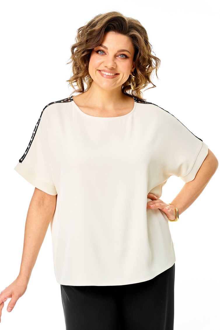 Блузка Rumoda арт. 2274 кр.р молочный