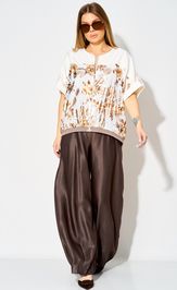 Брюки LAIKONY L-834-2 шоколадный