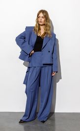 Жакет Pirs 6377темно-голубая полоска