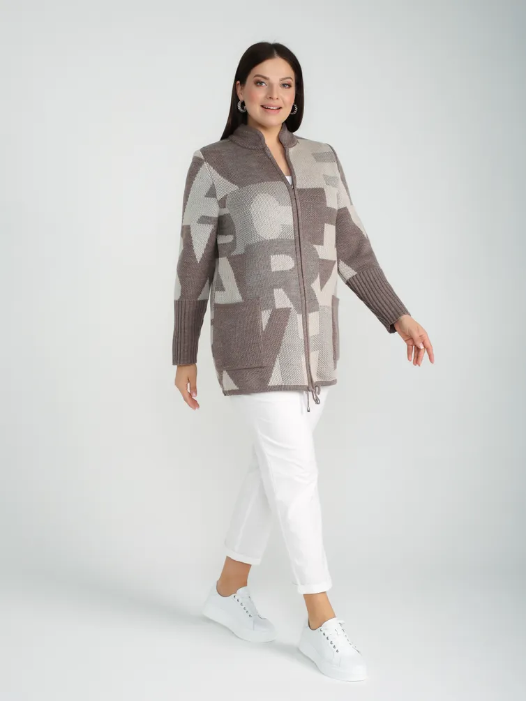 Cardigan BONADI #1982 kapuchino