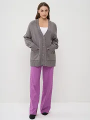 Кардиган Newvay арт. 9242-91035 титаниум