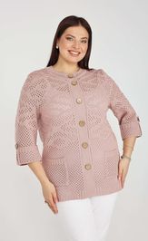 Кардиган BONADI 2178 пудра