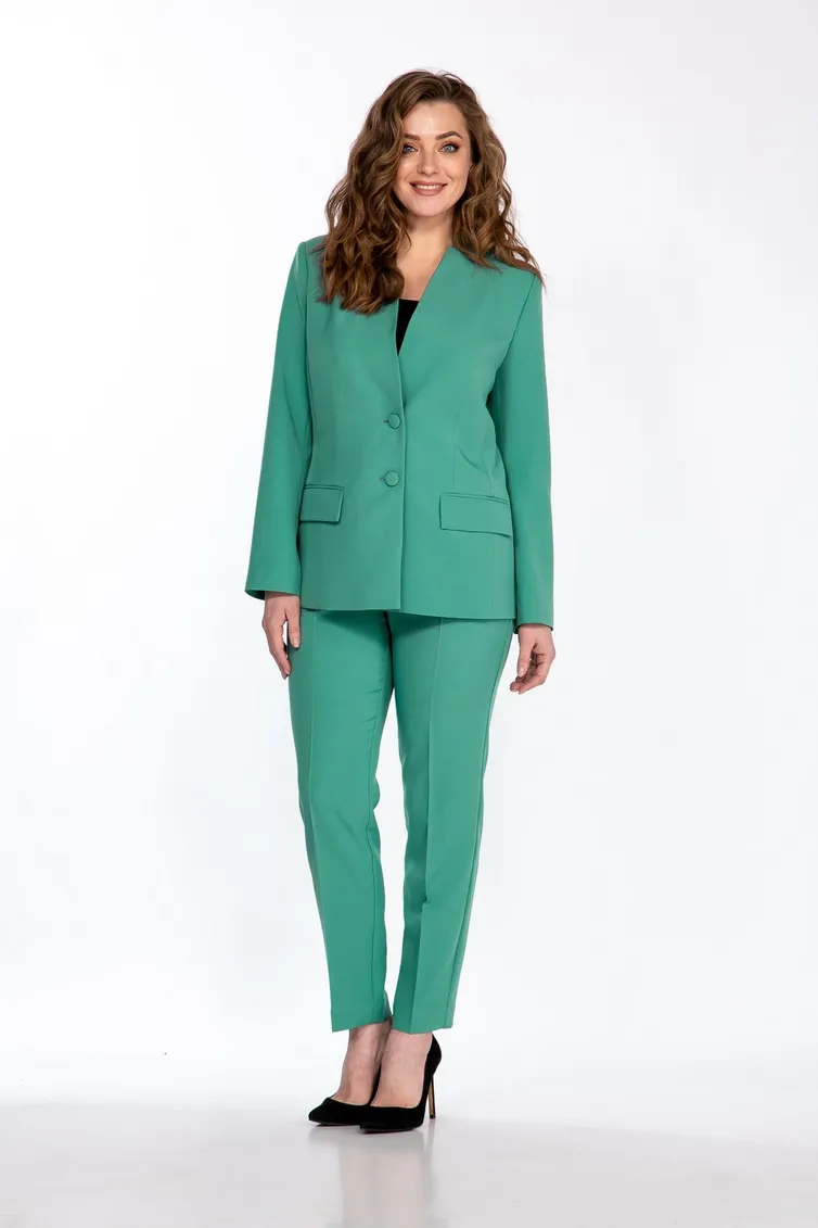Garnitur Vilena-fashion #776 morskoj zelenyj