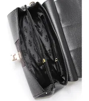 Torba Galanteya #24s901k45 chernyj/bordo