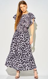 Dress LAIKONY L-364 ottenki serogo