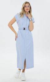 Sukienka LM M 0186 golubaya lapka