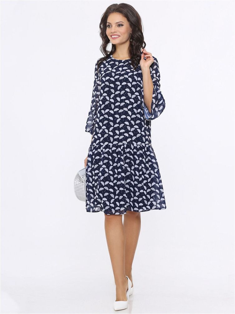 Платье DS Trend арт. П-1516 (Прозрачные намерения, акцент)