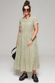 Sukienka Beautiful & Free #6151 oliva