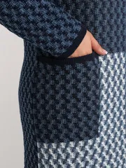 Cardigan BONADI #2091 sinij