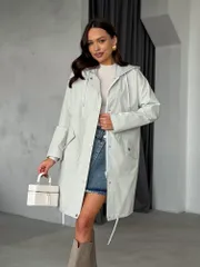 Jacket PRATA wear #S032 svetlo-seryj