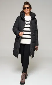 Coat Beautiful & Free #6297 chyornyj