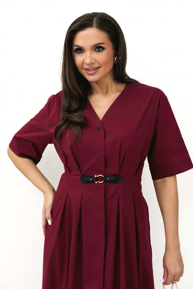 Платье Panda арт. 122680 бордовый