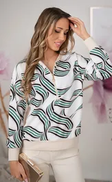 Джемпер nika.pl 0304605 Hajdan-46 зеленый