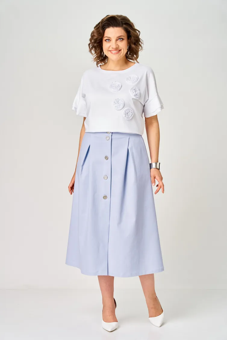 Юбка Rumoda арт. 2290 голубой