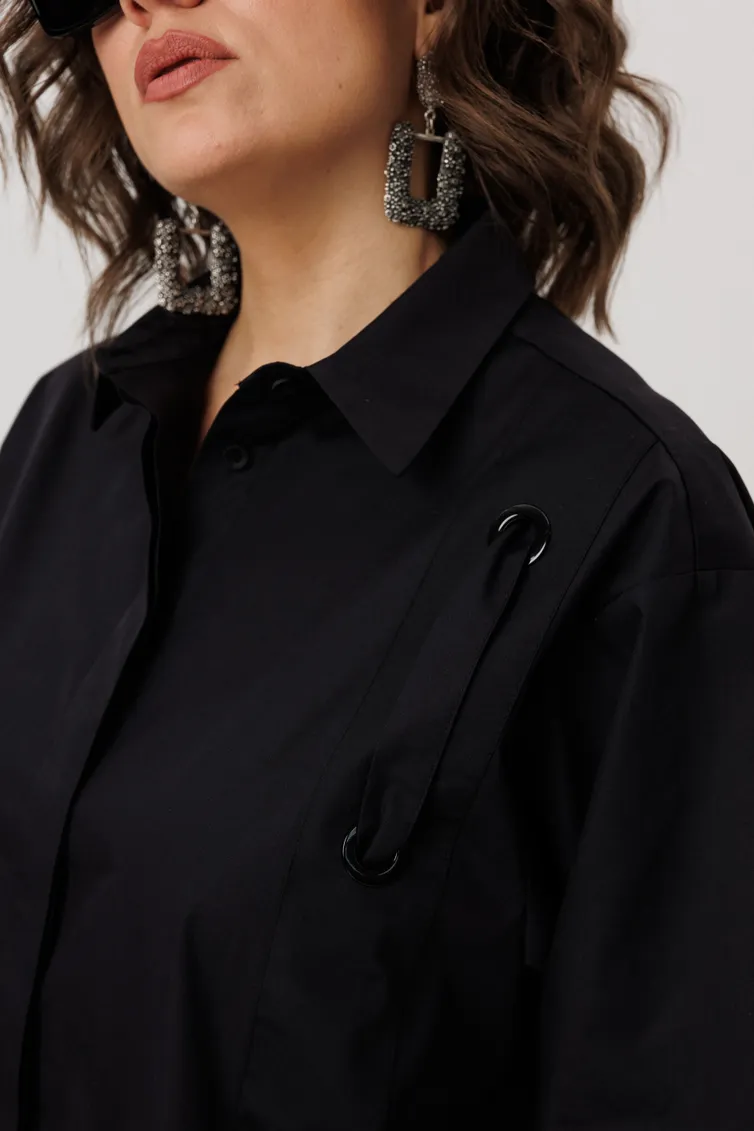 Shirt Anelli Laurel #1674 Motylek v nochi