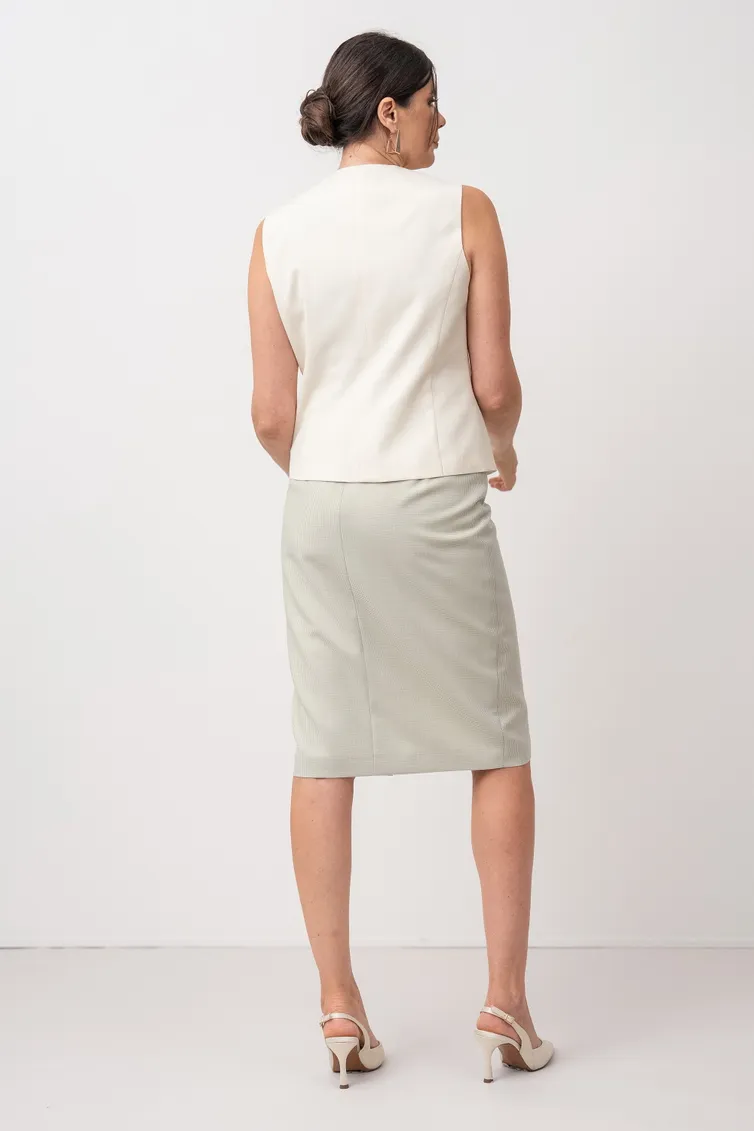 Skirt FASHION CENTRE #Psh-4136 evkalipt