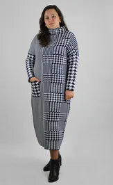 Dress Polesie S4586-19 9S0249-D43 m. sinij 164