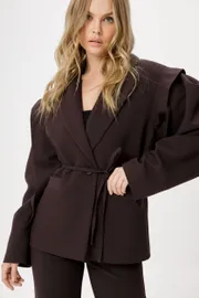 Blazer Pirs #6409 korichnevyj