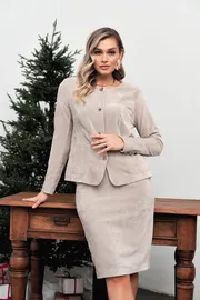 Set Verita moda #N-2401 bezh