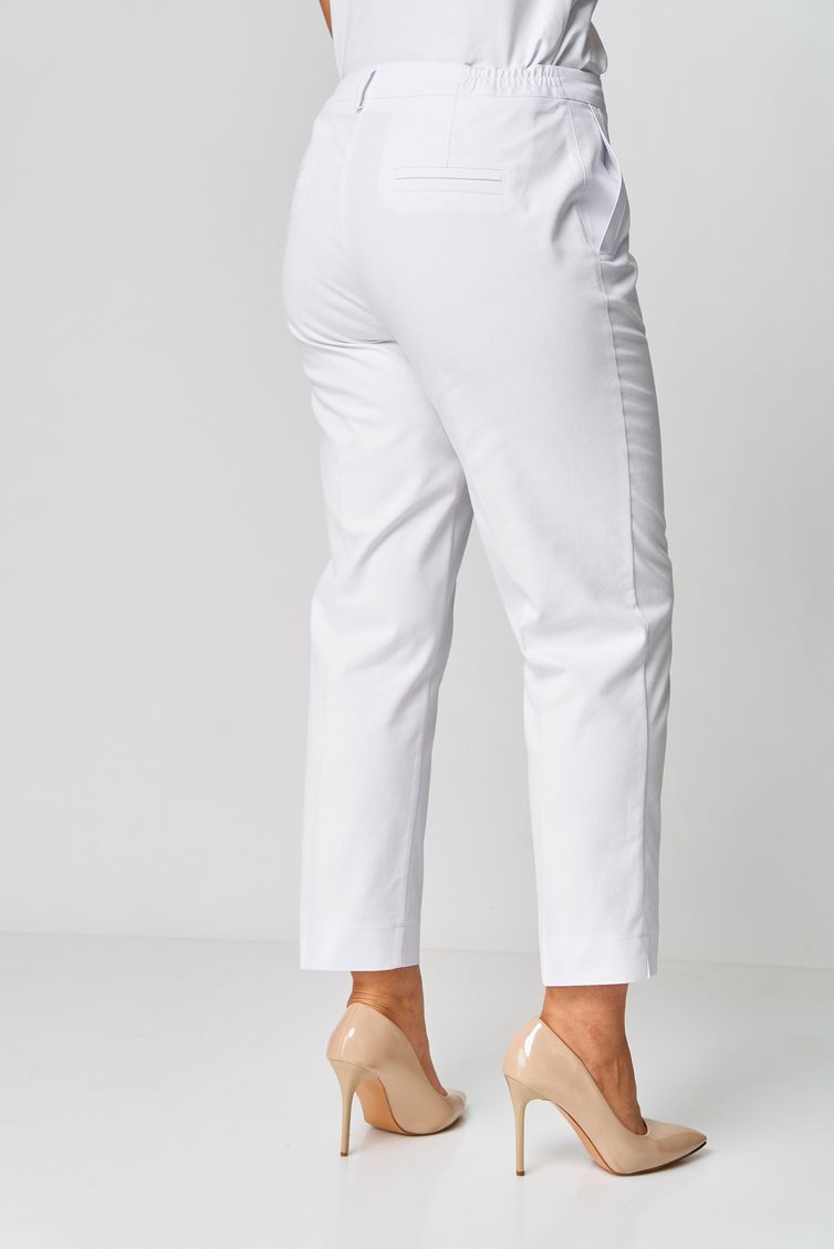 Брюки БелЭльСтиль арт. 586-287 белый джинс