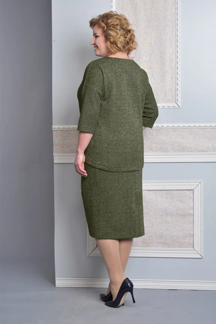 Костюм Lady Style Classic арт. 1374 хаки