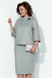 Костюм Anastasia арт. 1163 олив-сер