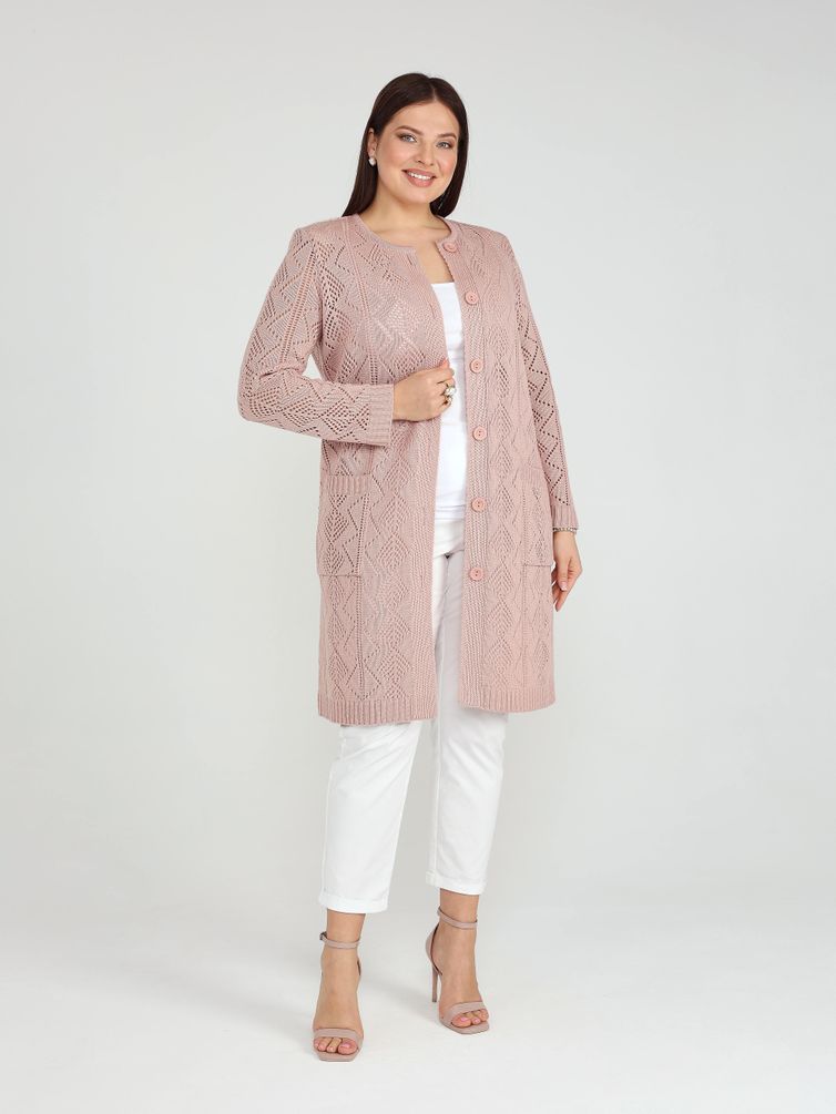 Кардиган BONADI арт. 2065 пудра