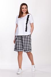 Шорты Belinga арт. 4045 черно-белый