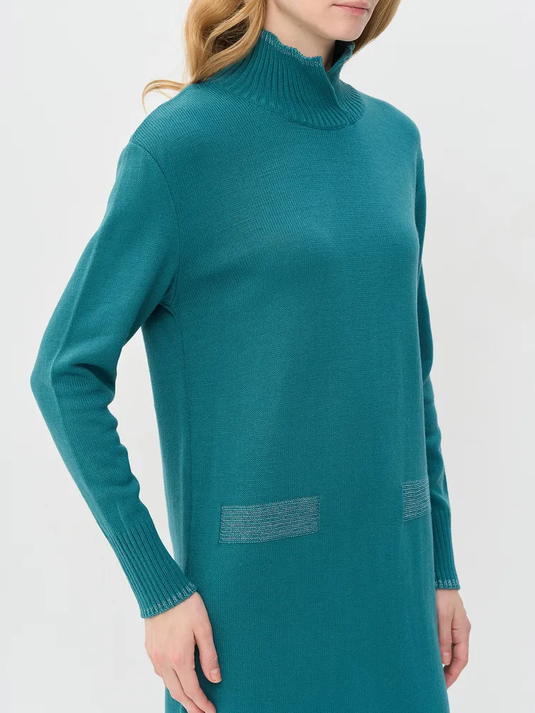 Dress Newvay #9252-92053 izumrud/metonit silver