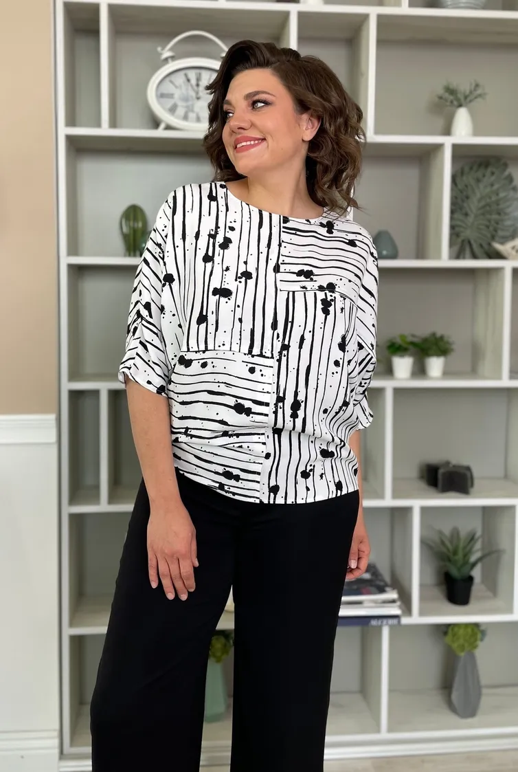 Bluzka Rumoda #2096/1 belyj