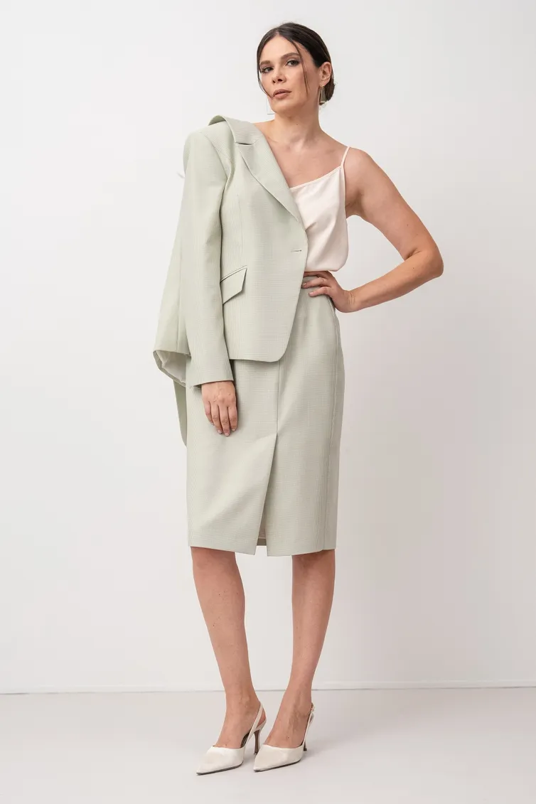 Skirt FASHION CENTRE #Psh-4136 evkalipt