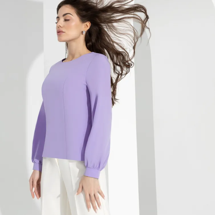 Bluzka CHARUTTI #Sposob ocharovaniya (sweet lilac)