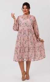 Платье Anelli Laurel 1657 пудровый сад