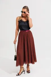 Skirt Anastasia #1263.1 terrakot