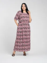 Sukienka FASHION CENTRE #V-3961/Multikolor