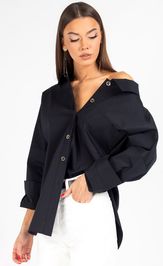 Blouse VIZAVI 727 chernyj