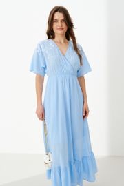 Платье PND арт. 89583 голубой