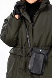 Płaszcz LS #8295 xaki
