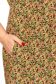 Dress LadyThreeStars #2681 yantarnyj