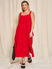 Платье DORA plus арт. 0332-1c красный