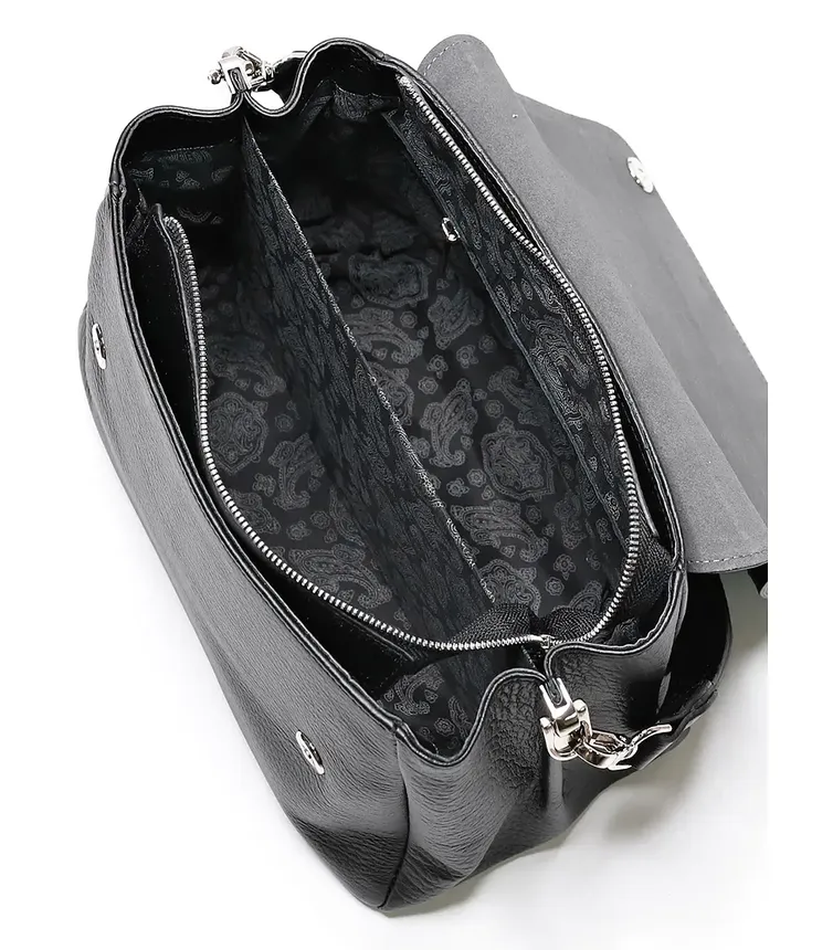 Torba Galanteya #23s1374k45 chernyj/seryj