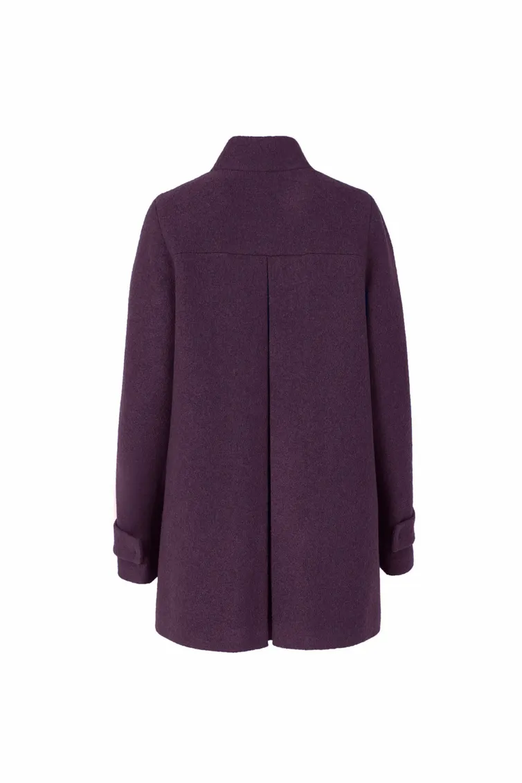 Płaszcz Elema #1-12465-1 baklazhan 164