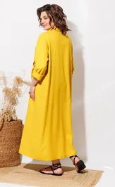 Sukienka Anastasia MAK 1330 zheltyj