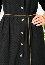 Dress Ava fashion #M-189 chernyj